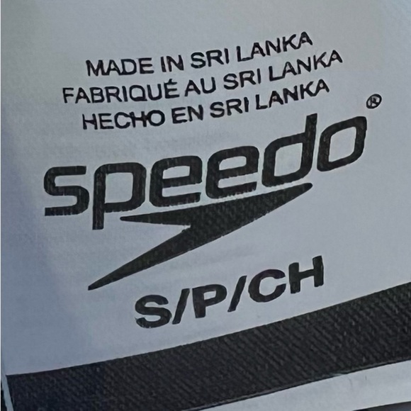 Speedo Women's Black Nylon Blend One Pie small - Picture 4 of 8